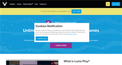 Desktop Screenshot of lumoplay.com